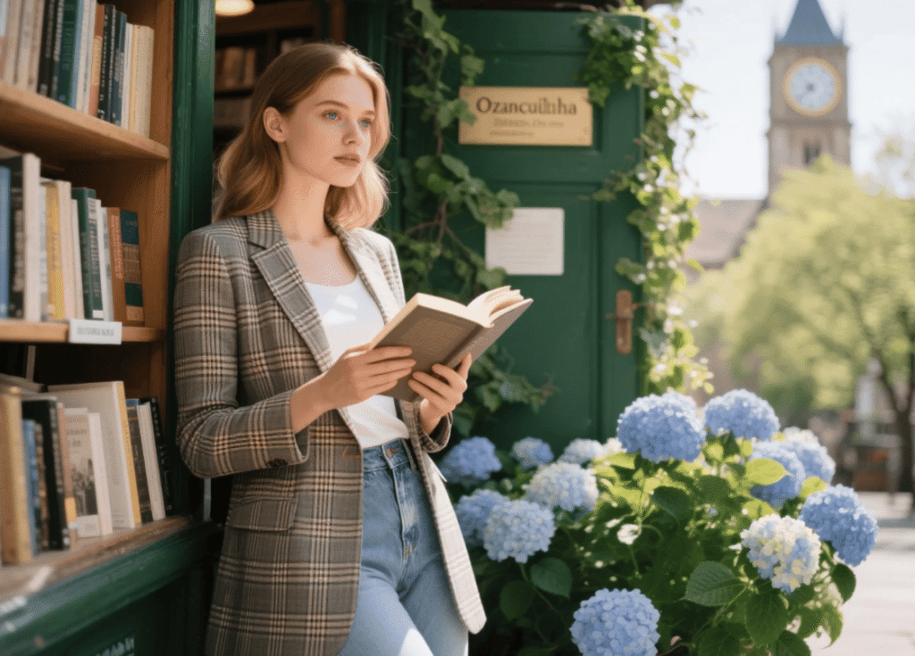 beautiful women read