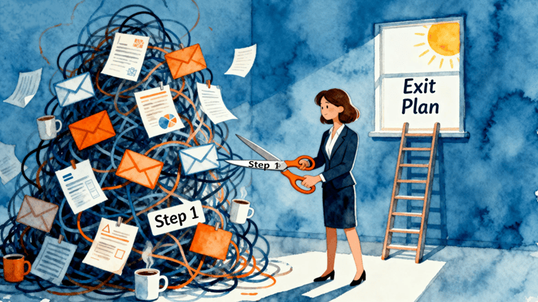 feeling overwhelmed at work a step by step guide for career women under pressure to find a way out 2