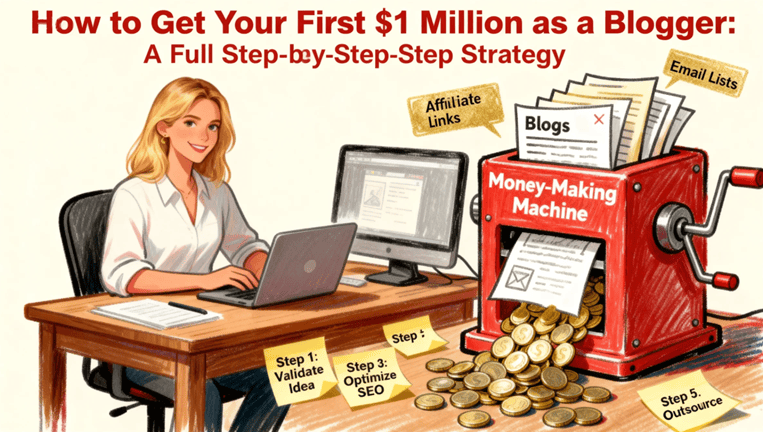 how to get your first 1 million as a blogger a full step by step strategy 2