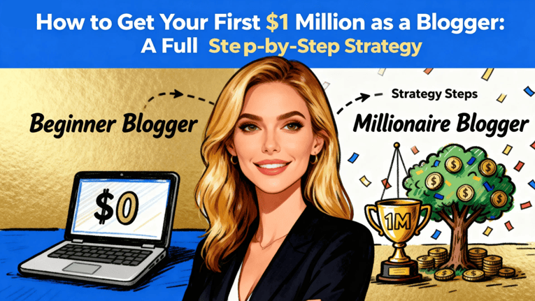 how to get your first 1 million as a blogger a full step by step strategy 3