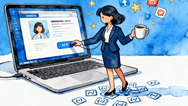 personal website ideas for professional women